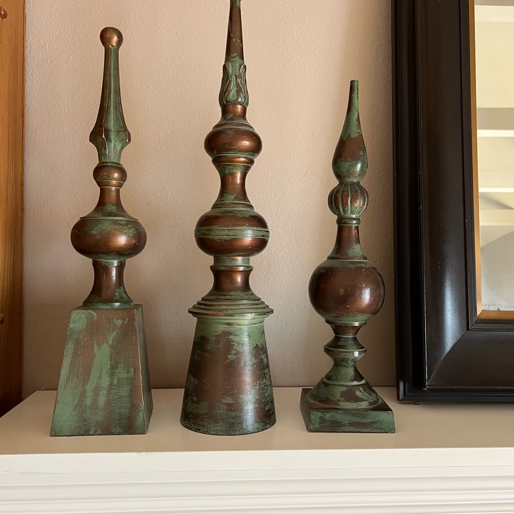 Southern Living RENAISSANCE TRIO Decorative Finials